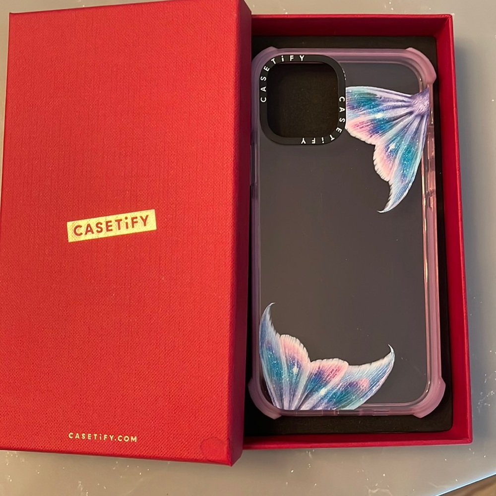 Casetify Iphone 12 Pro ultra impact case-purple
